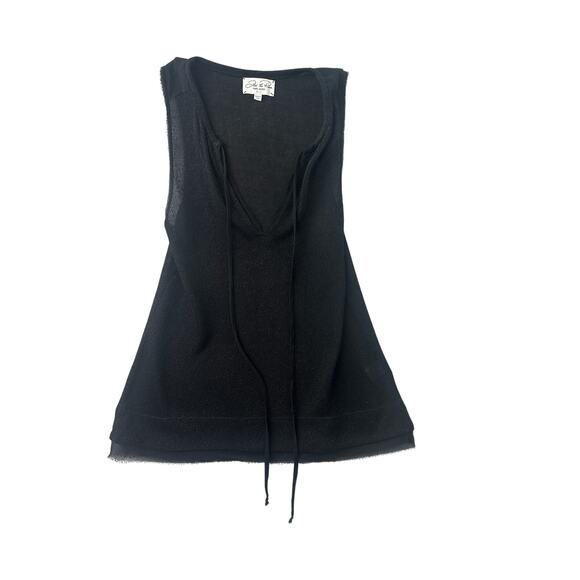 Feel The Piece by Terre Jacobs Black Tank Top • XS/S • Sleek & Versatile - Picture 1 of 6